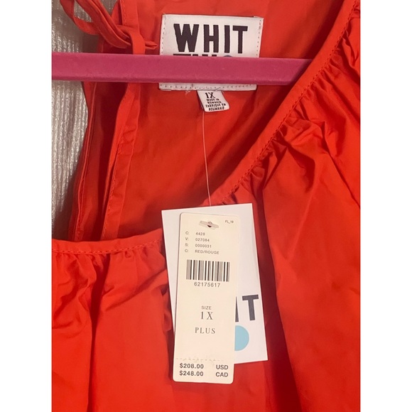 Anthropologie WHIT TWO Flouncy Ruffled Maxi Dress NWT SZ 1X - Picture 10 of 16